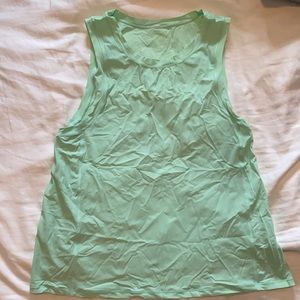 Green Lululemon Tank
